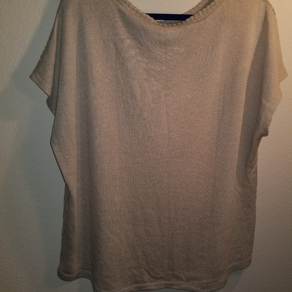 Beige lightweight sweater size 18/20 - Picture 5 of 6